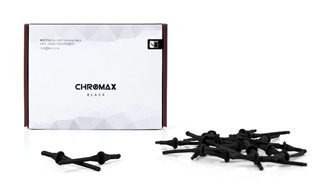 Noctua chromax NA-SAV2 - Vibrationsdämpfer-Kit für Systemlüfter