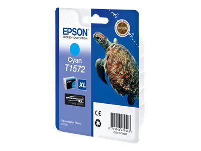 Epson T1572 - 25.9 ml - Cyan - Original - Blisterverpackung