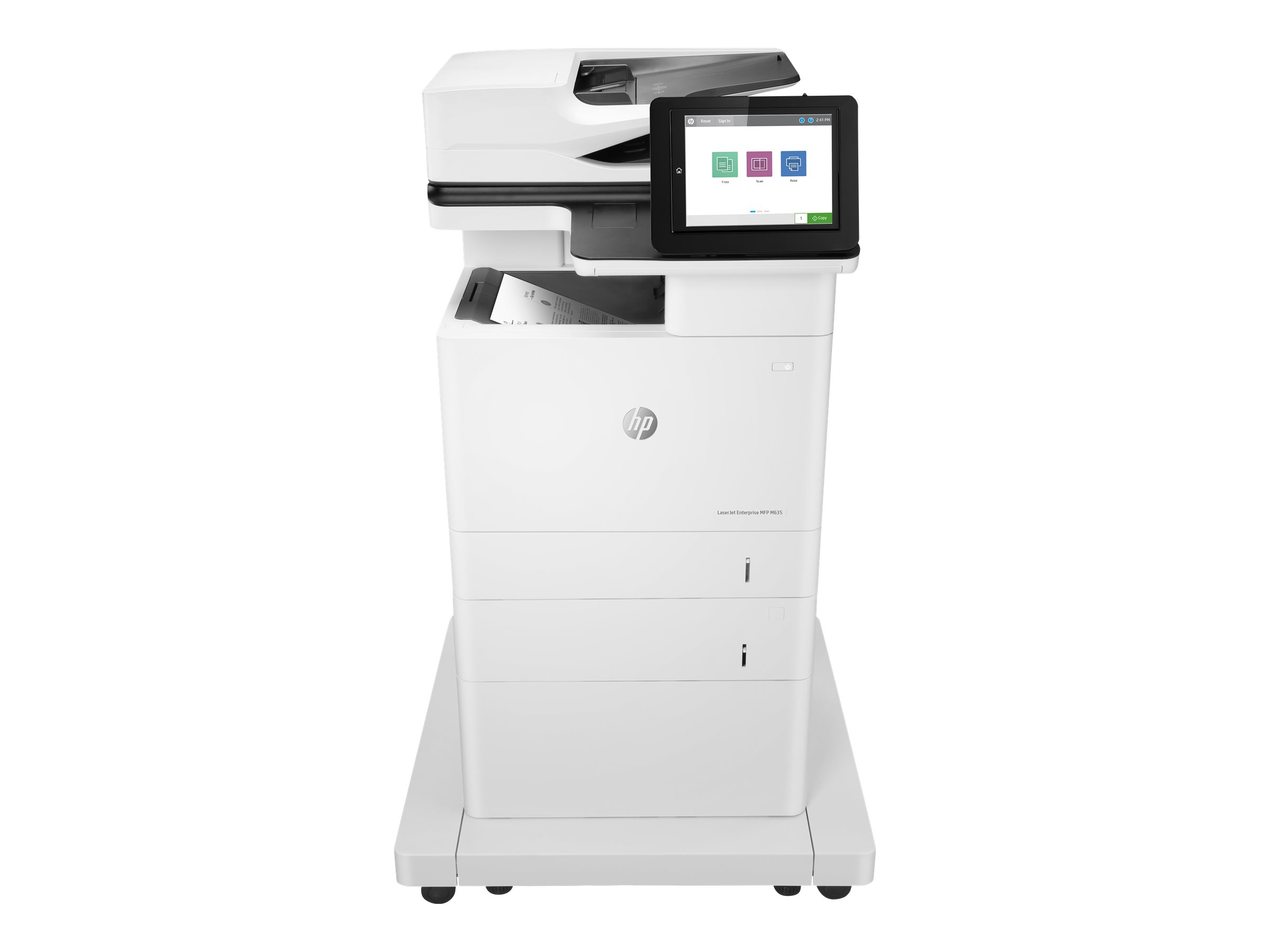 HP LaserJet Enterprise MFP M635fht - Multifunktionsdrucker - s/w - Laser - 216 x 864 mm (Original)