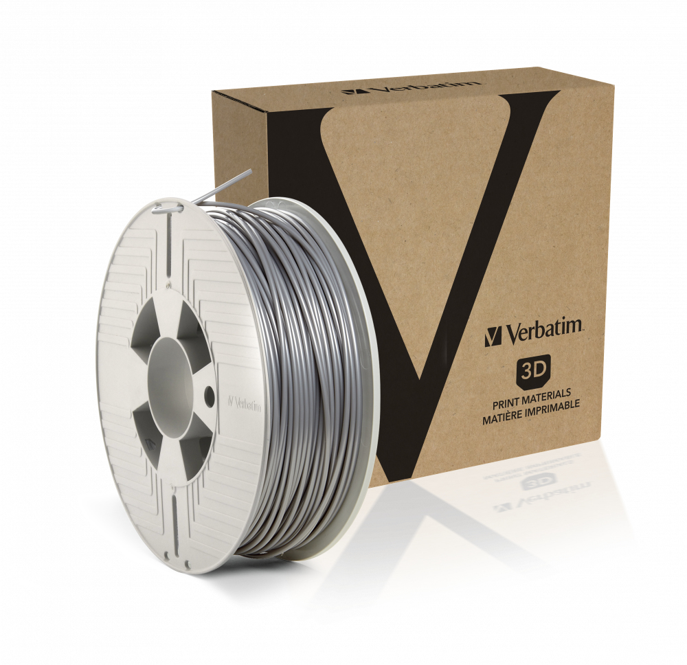 Verbatim Silber, RAL 9006 - 1 kg - 126 m - PLA-Filament (3D)