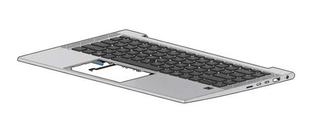 HP  Ersatztastatur Notebook - mit Zeigestock, ClickPad