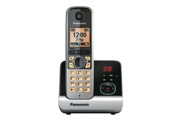 Panasonic KX-TG6721GB - Schnurlostelefon - Anrufbeantworter mit Rufnummernanzeige