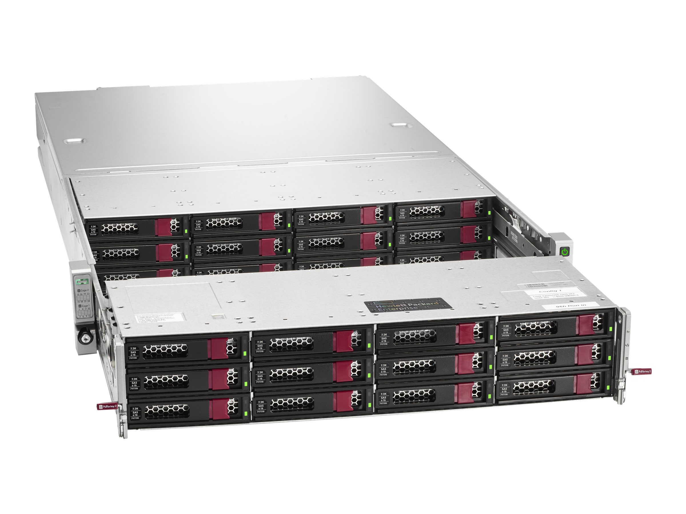 HPE Apollo 4200 Gen10 Qumulo Hybrid Node - Server - Rack-Montage - 2U - zweiweg - 1 x Xeon Silver 4210 / 2.2 GHz - RAM 64 GB - Hot-Swap 8.9 cm (3.5")