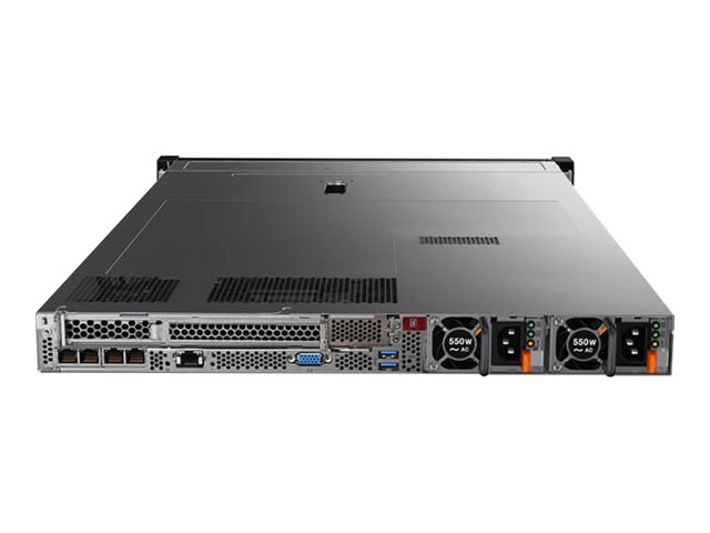 Lenovo ThinkSystem SR630 7X02 - Server - Rack-Montage - 1U - zweiweg - 1 x Xeon Silver 4210R / 2.4 GHz - RAM 32 GB - SAS - Hot-Swap 6.4 cm (2.5")