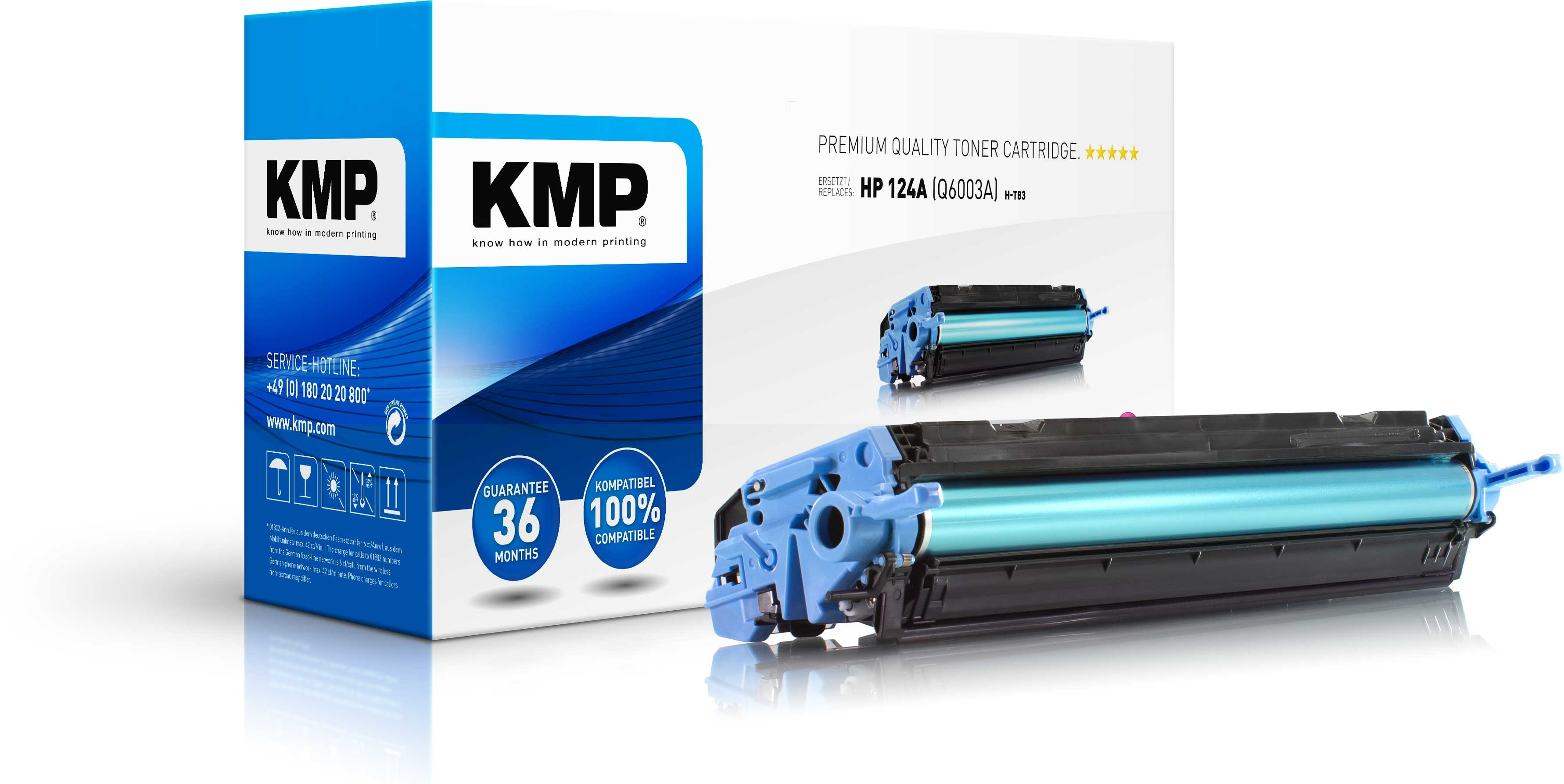 KMP H-T83 - Magenta - kompatibel - Tonerpatrone (Alternative zu: HP Q6003A)