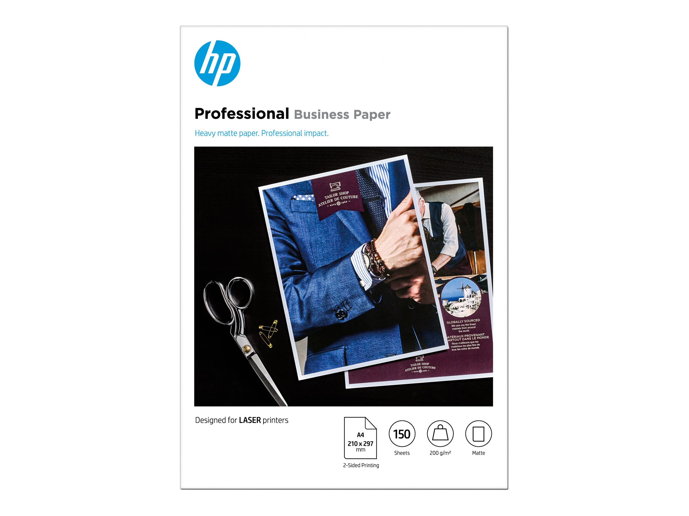 HP Professional - Matt - A4 (210 x 297 mm) - 200 g/m²