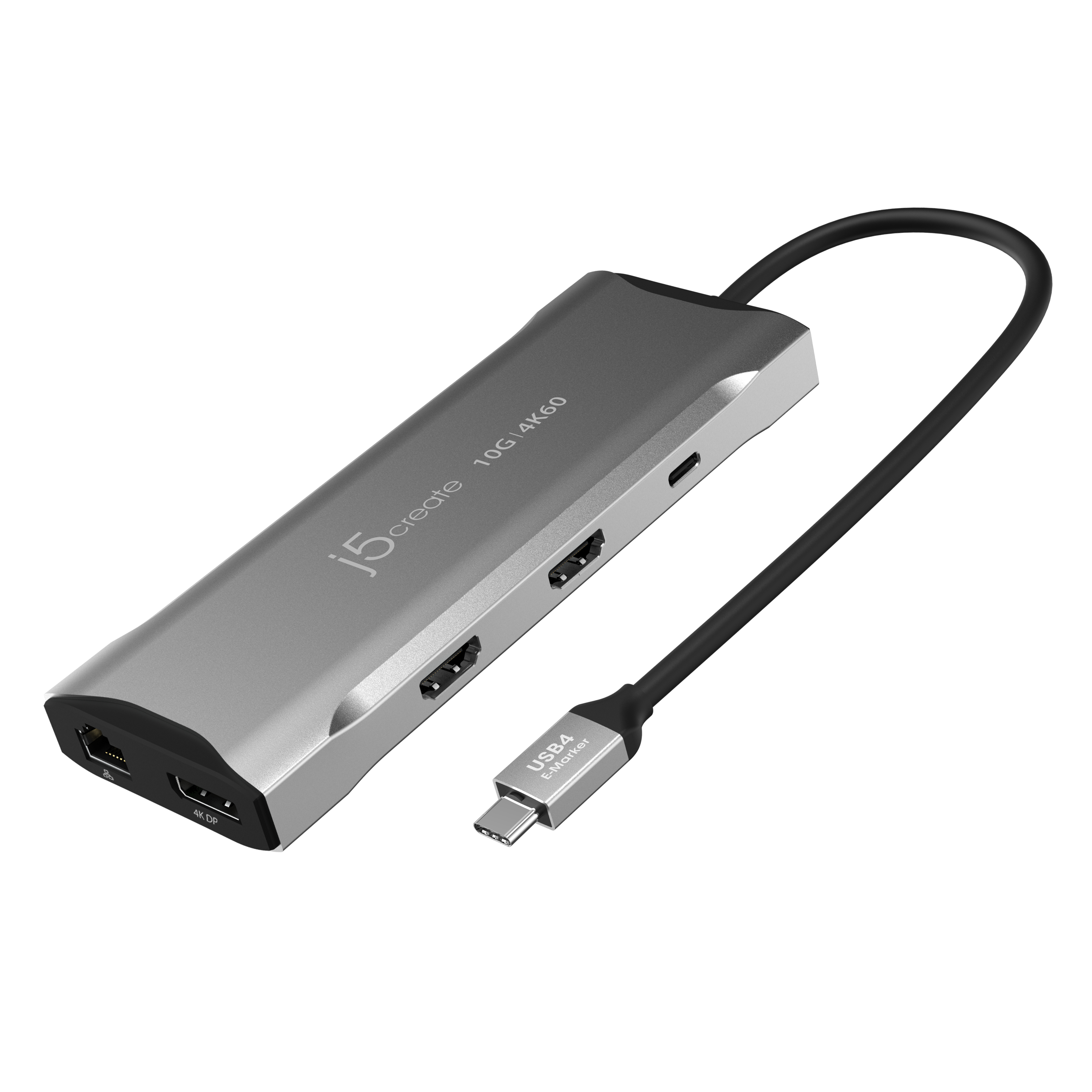 j5create JCD397-N - Mini-Dock - USB-C / USB4 / Thunderbolt 3 / Thunderbolt 4