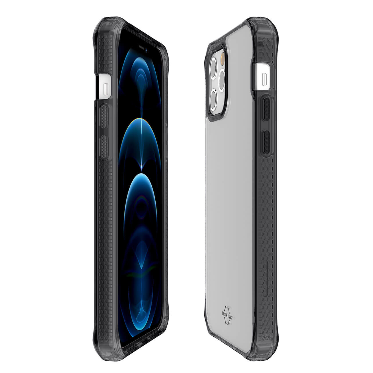 ITskins Hybride Clear Apple iPhone 12 Pro Max schwarz/transparent