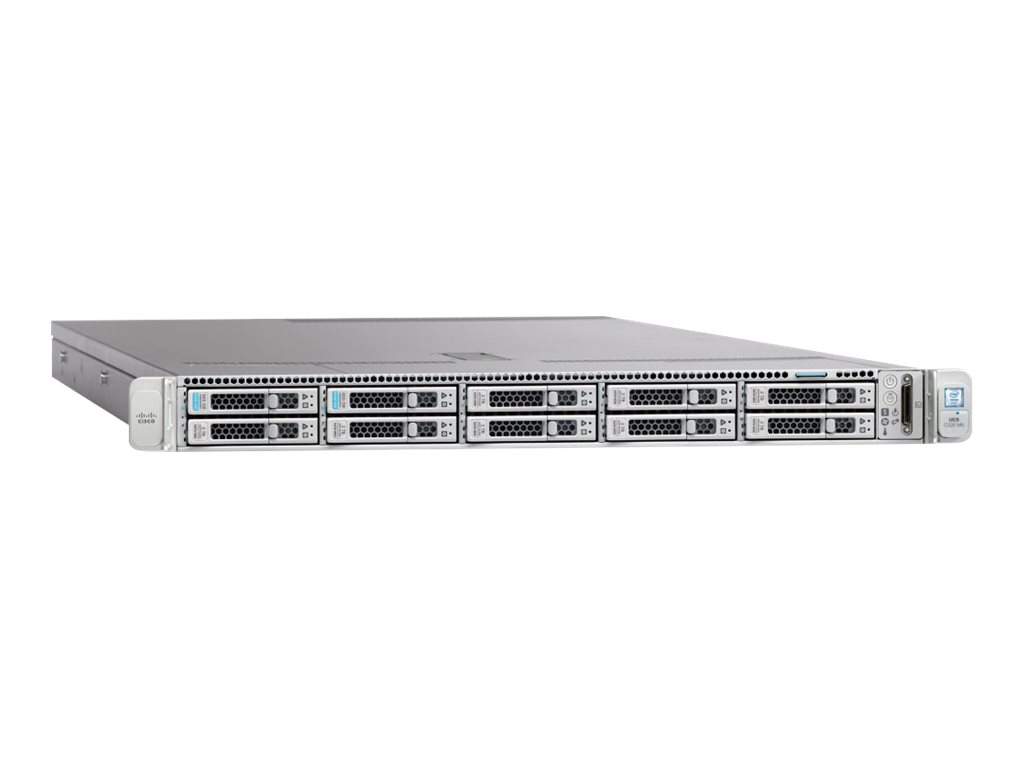 Cisco Business Edition 6000H (Export Restricted) M5 - Server - Rack-Montage - 1U - zweiweg - 2 x Xeon Silver 4114 / 2.2 GHz - RAM 64 GB - SATA/SAS - Hot-Swap 6.4 cm (2.5")