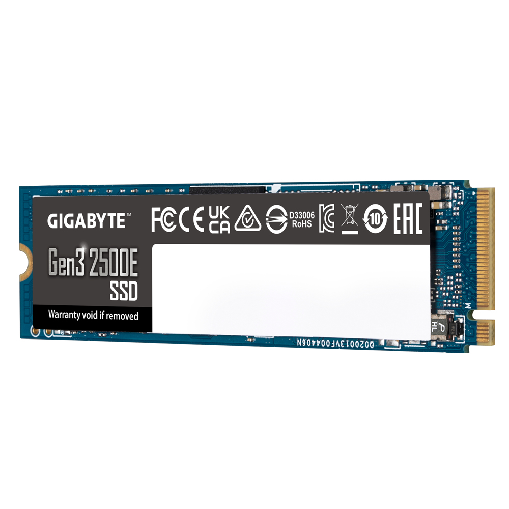 Gigabyte Gen3 2500E - SSD - 1 TB - intern - M.2 2280 - PCIe 3.0 x4 (NVMe)