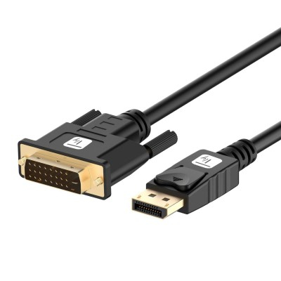Techly DisplayPort 1.2 auf DVI Kabel, Full HD, passiv, schwarz, 3 m