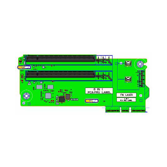 HPE x8/x8 Tertiary Riser Kit - Riser Card - für ProLiant DL380 Gen10