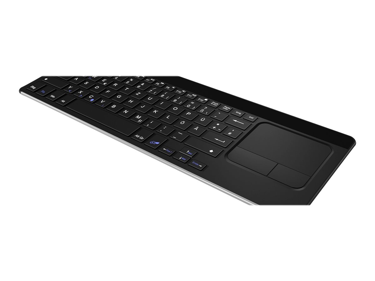 KeySonic KSK-5220BT - Tastatur - mit Touchpad