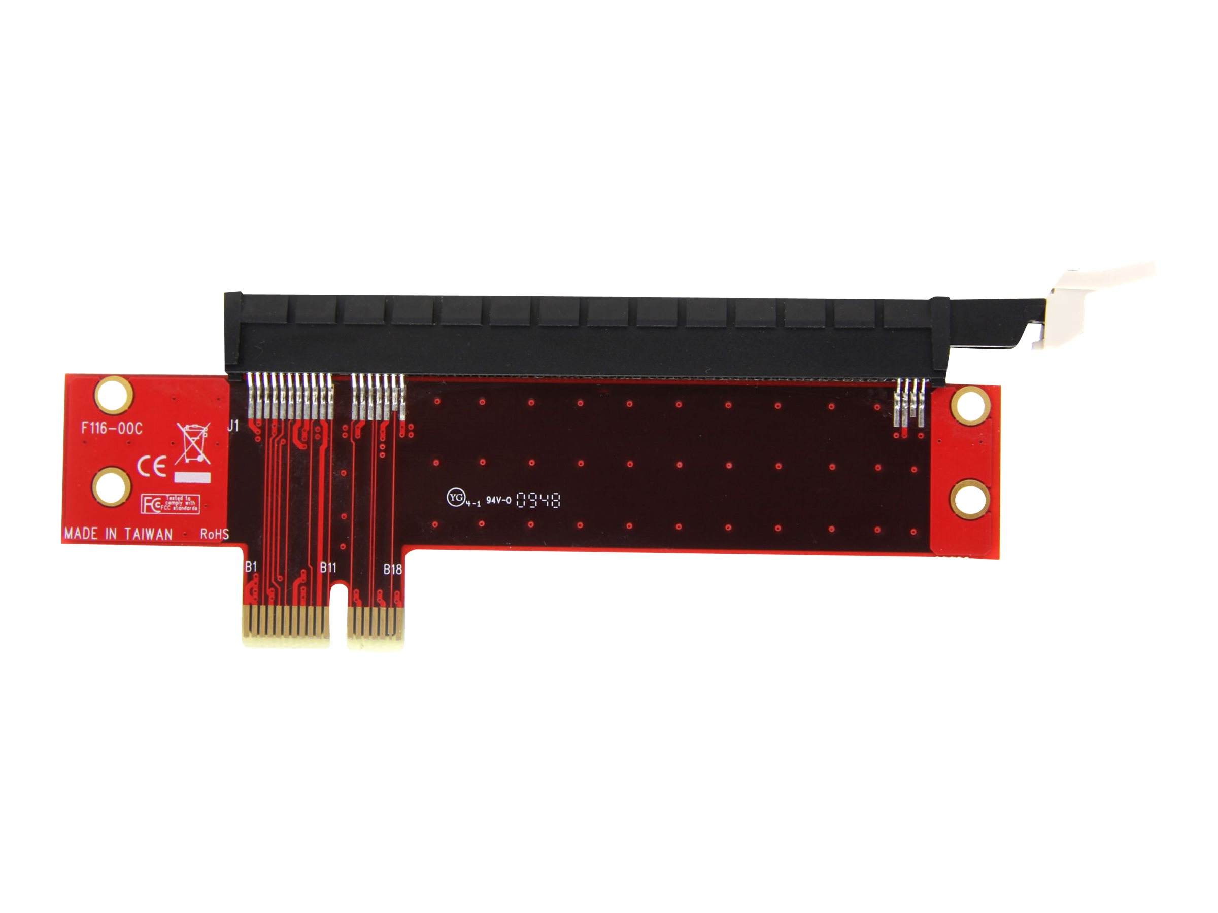 StarTech.com PCI Express x1 auf x16 Extender Adapter