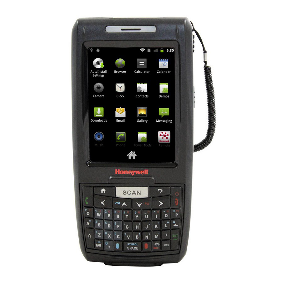 HONEYWELL Dolphin 7800 - Healthcare - Datenerfassungsterminal - robust - Android 2.3 - 8.9 cm (3.5")