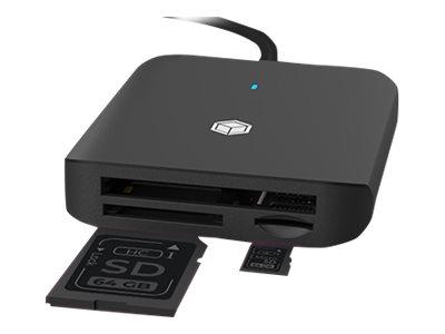 ICY BOX IB-CR403-C3 - Kartenleser (SD, microSD, CFast Card)