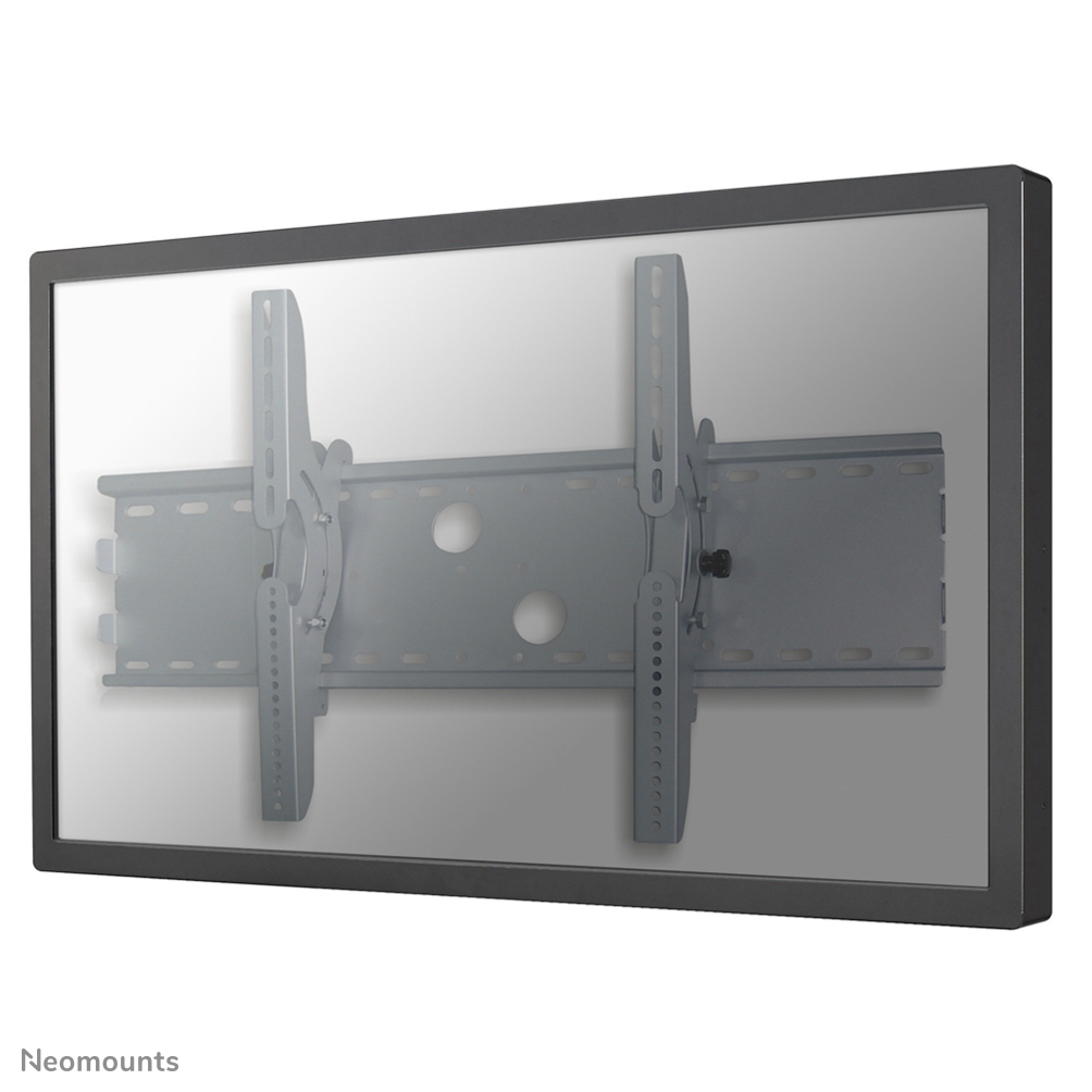 Neomounts PLASMA-W200 - Klammer - neigen - für Flachbildschirm - Silber - Bildschirmgröße: 94-216 cm (37"-85")