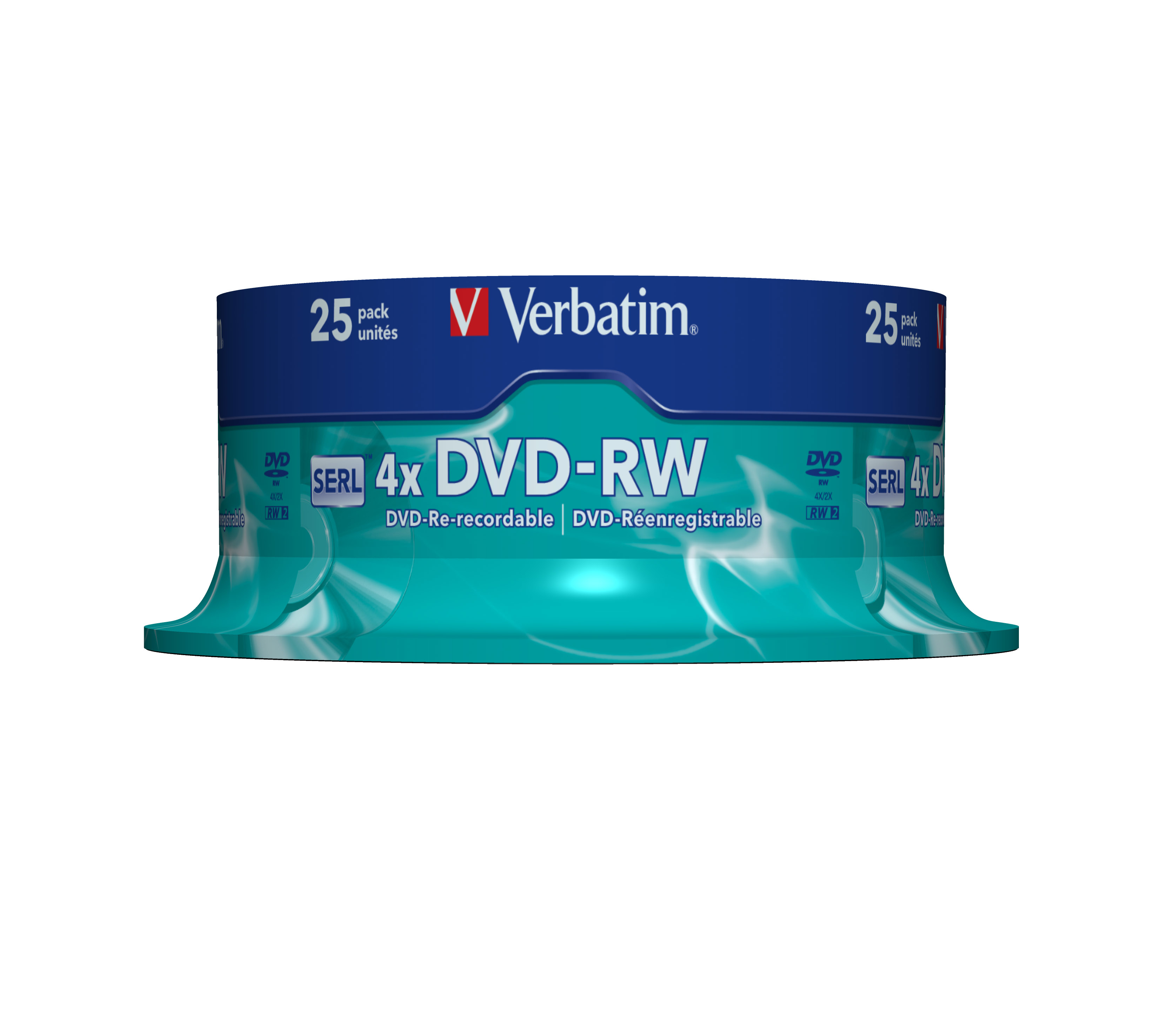 Verbatim 25 x DVD-RW - 4.7 GB (120 Min.) 4x