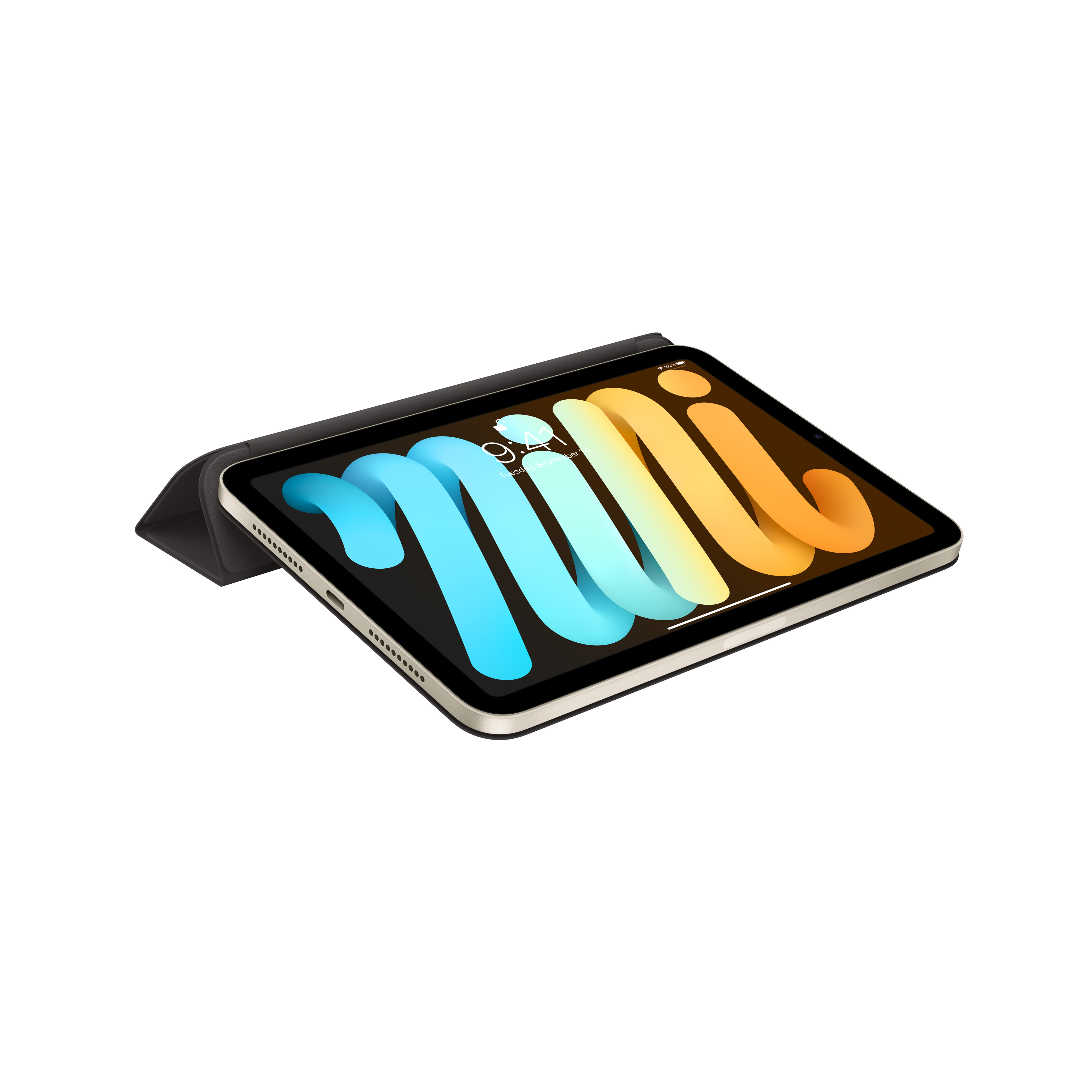 Apple Smart - Flip-Hülle für Tablet - Schwarz - für iPad mini (6. Generation)