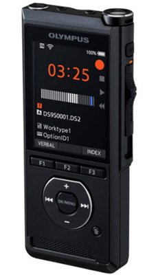 Olympus DS-9500 - 10,5 h - Quality Play (QP) - Standardwiedergabe (SP) - DSS - MP3 - PCM - WAV - 9,5 h - TFT - 240 x 320 Pixel