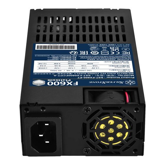 SilverStone SilvStone SST-FX600-PT| SST-FX600-PT