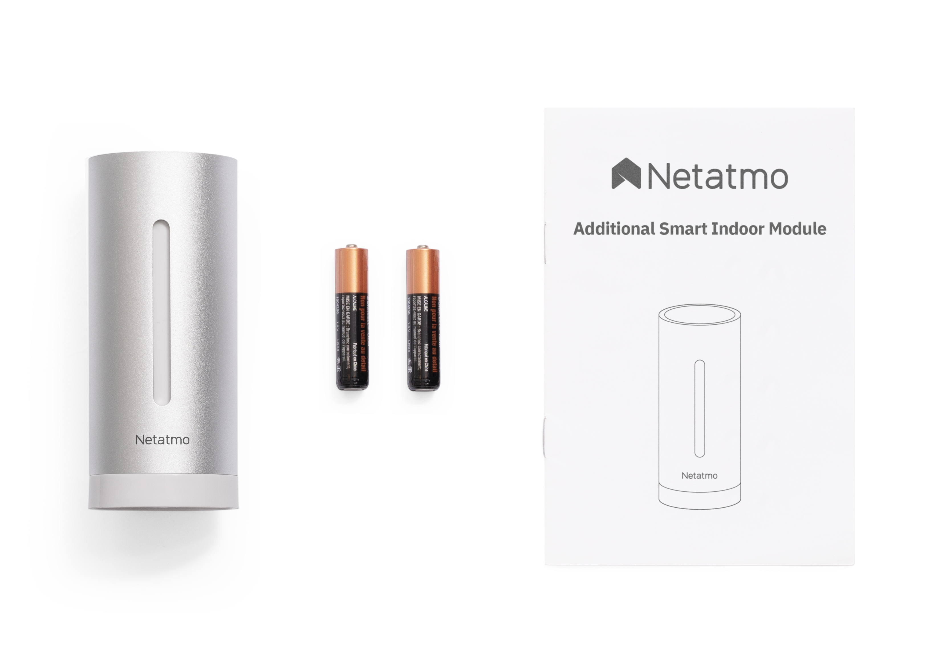 Netatmo NIM01-WW - Thermo-Hygro-CO2-Messgerät