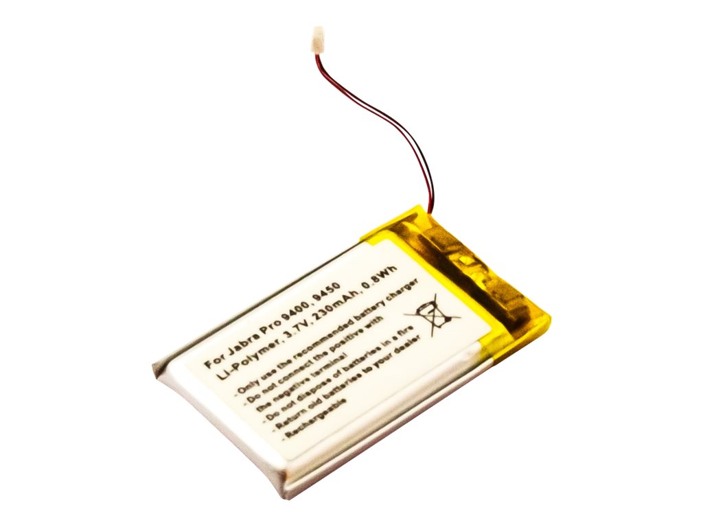 MicroBattery CoreParts - Batterie - Li-Pol - 230 mAh - für Jabra PRO 9450