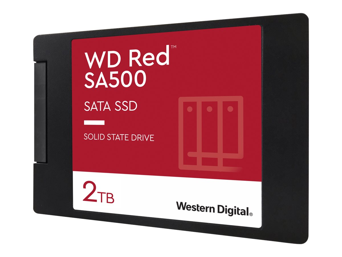 WD Red SA500 WDS200T1R0A - SSD - 2 TB - intern - 2.5" (6.4 cm)