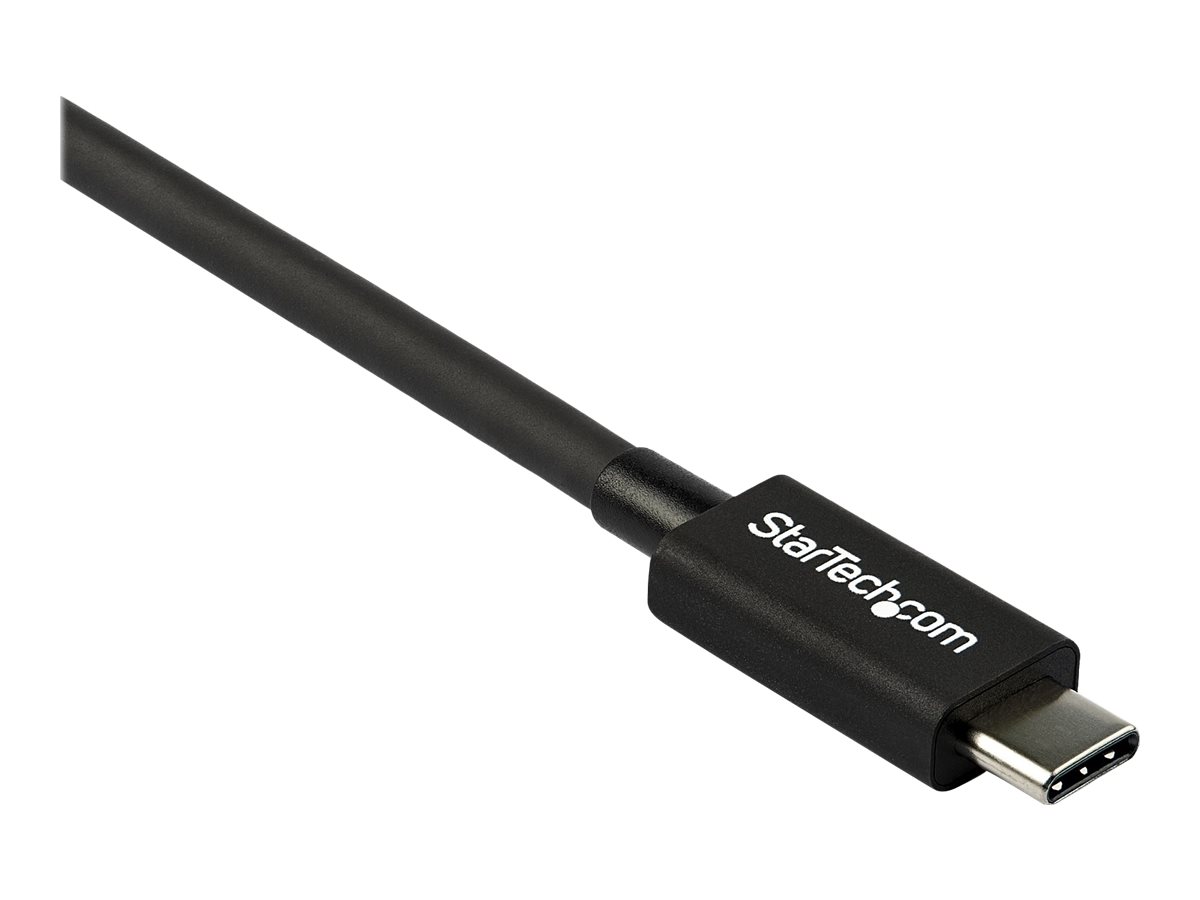 StarTech.com 0.8m Thunderbolt 3 auf Thunderbolt 3 Kabel - 40Gbps - TB3 zertifiziert- USB-C kompatibel - Activ - 100W PD (TBLT34MM80CM)