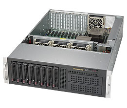 Supermicro SuperServer 6038R-TXR - Server - Rack-Montage - 3U - zweiweg - keine CPU - RAM 0 GB - SATA - Hot-Swap 8.9 cm (3.5")