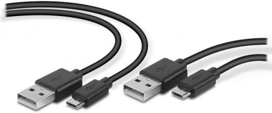 SPEEDLINK SL-450104-BK - 3 m - USB A - Micro-USB A - Schwarz