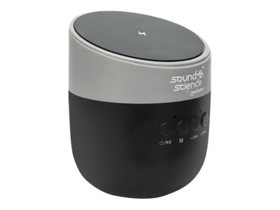Manhattan Sound Science Metallic Bluetooth Speaker with Wireless Charging Pad (Clearance Pricing)