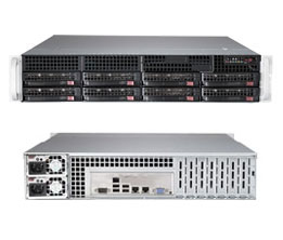 Supermicro SuperServer 6028R-TR - Server - Rack-Montage - 2U - zweiweg - keine CPU - RAM 0 GB - SATA - Hot-Swap 8.9 cm (3.5")