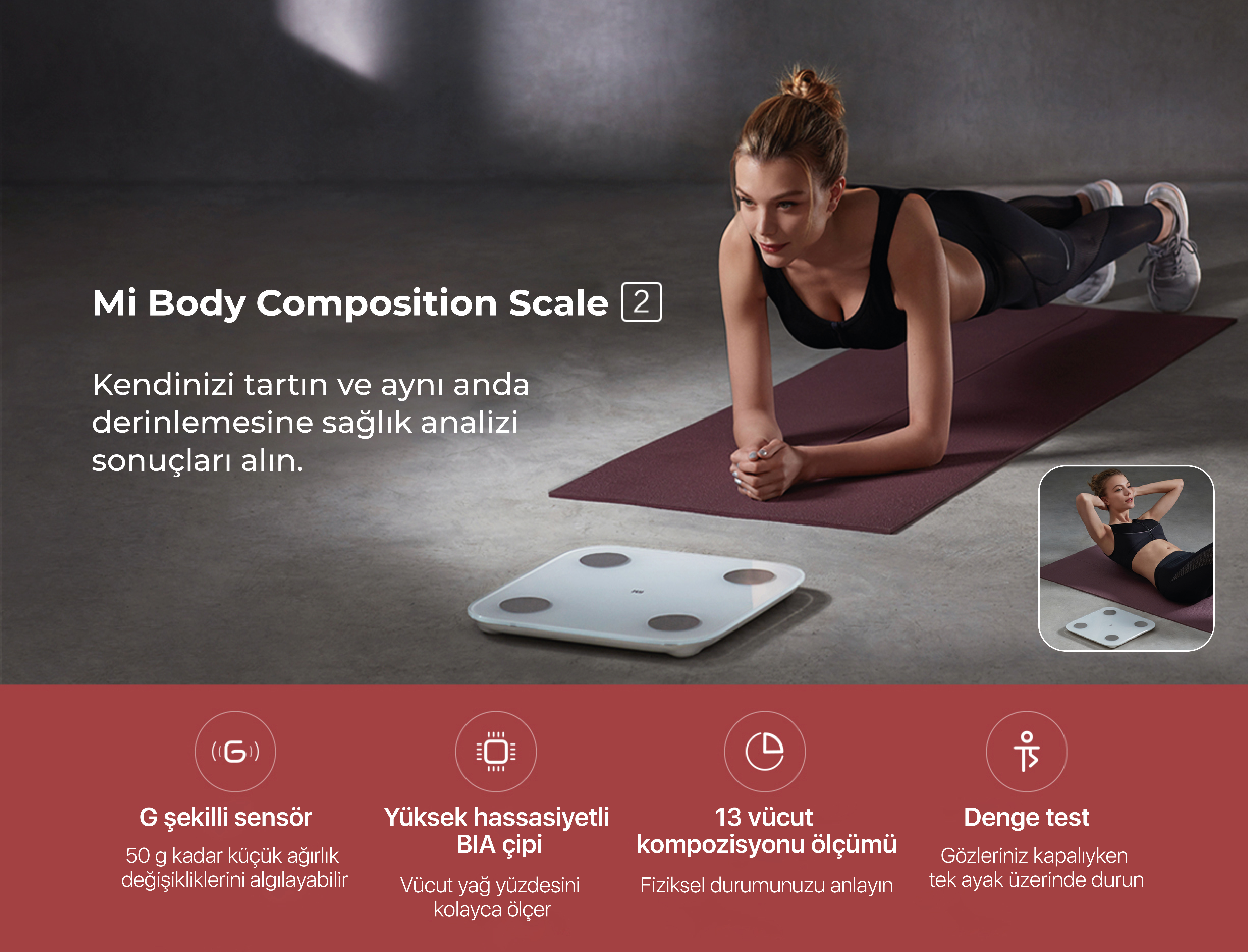Xiaomi Mi Smart Scale 2 Body Composition - Personenwaage