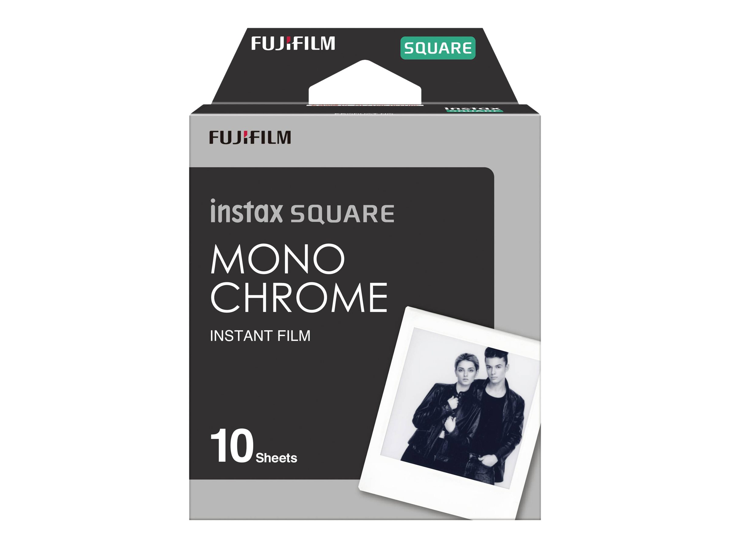 Fujifilm Instax Square MONOCHROME - Schwarz-/Weiß-Sofortfilm