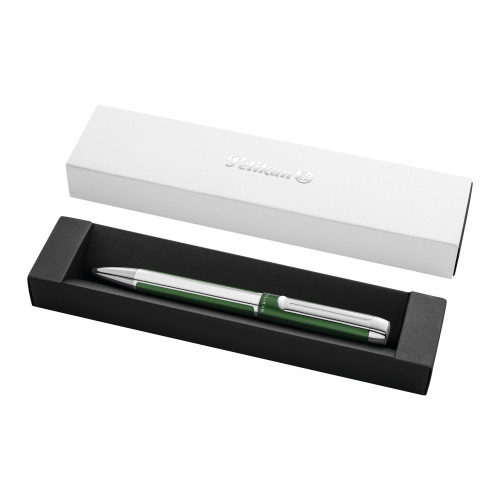 Pelikan Kugelschreiber PURA K40 Waldgrün Geschenkbox