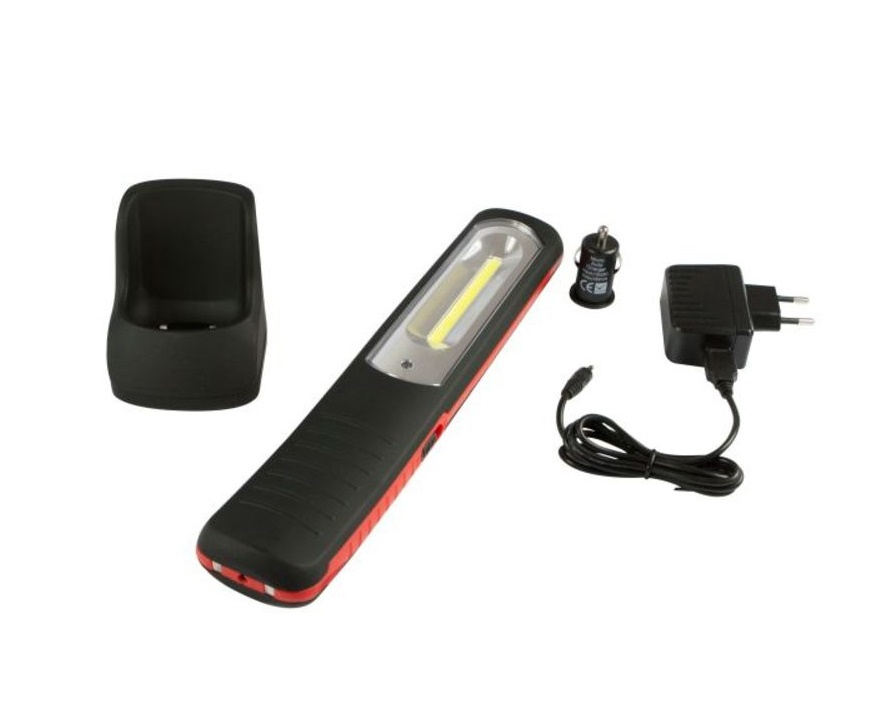 Synergy 21 S21-LED-000739 Hand-Blinklicht LED Schwarz - Rot Taschenlampe