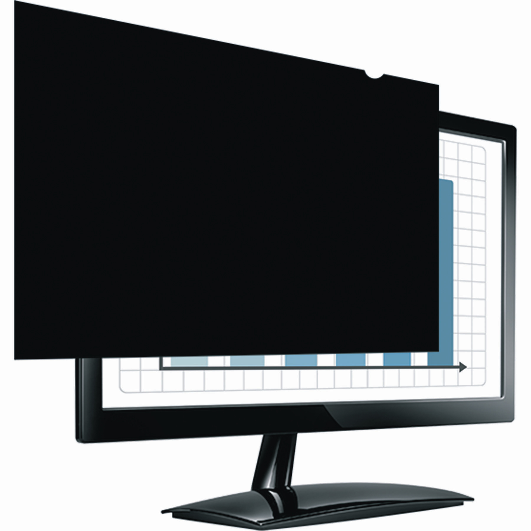 Fellowes PrivaScreen Blackout - Blickschutzfilter für Bildschirme - 54,6 cm Breitbild (21,5" Breitbild)