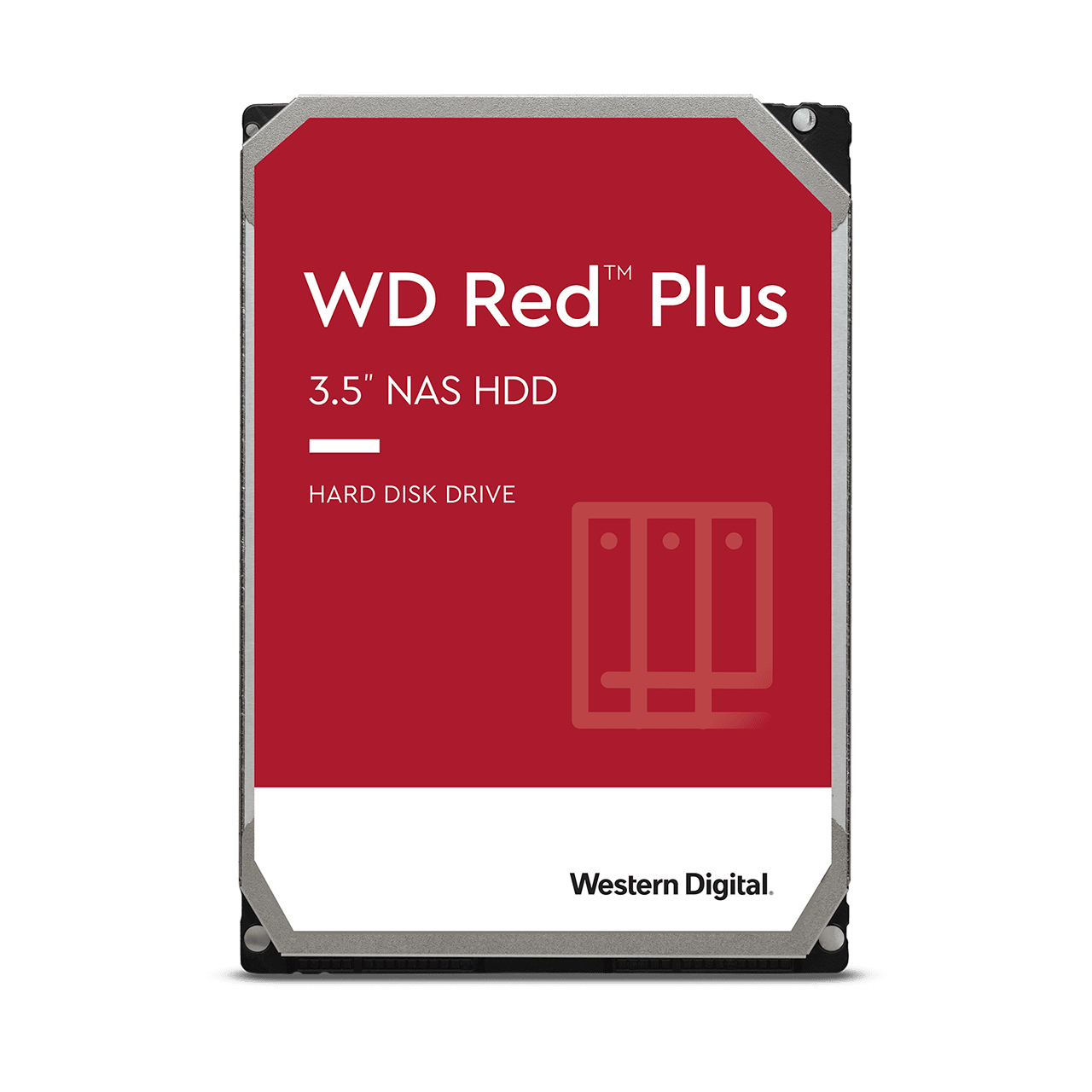 WD Red Plus WD20EFZX - Festplatte - 2 TB - intern - 3.5" (8.9 cm)