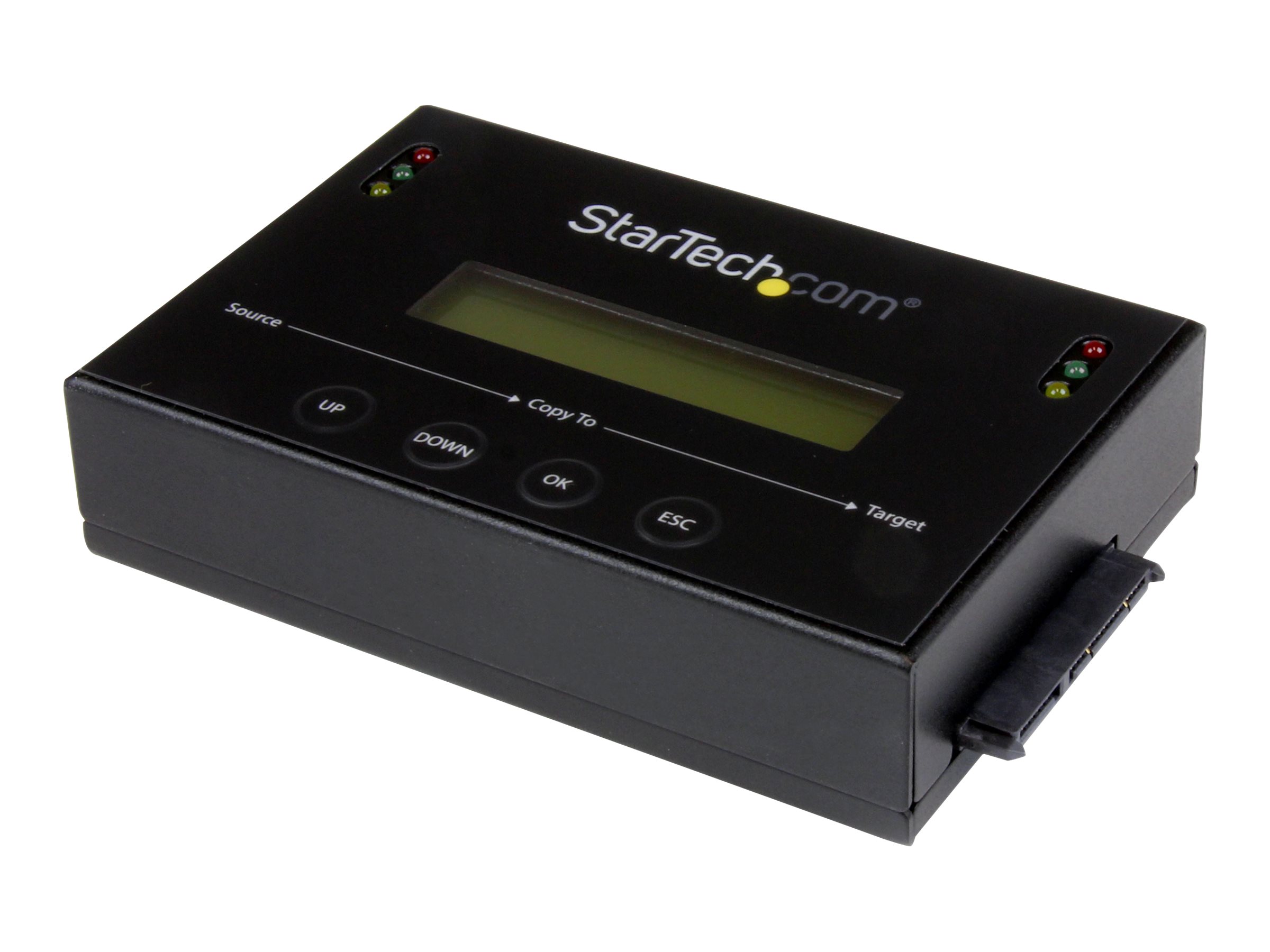 StarTech.com Standalone 2,5 / 3,5" SATA Festplatten Duplikator mit Multi HDD / SSD Image-Backup Bibliothek - HDD Duplizierer - 6 GB/s - Festplattenduplikator - 2 Schächte (SATA-600)