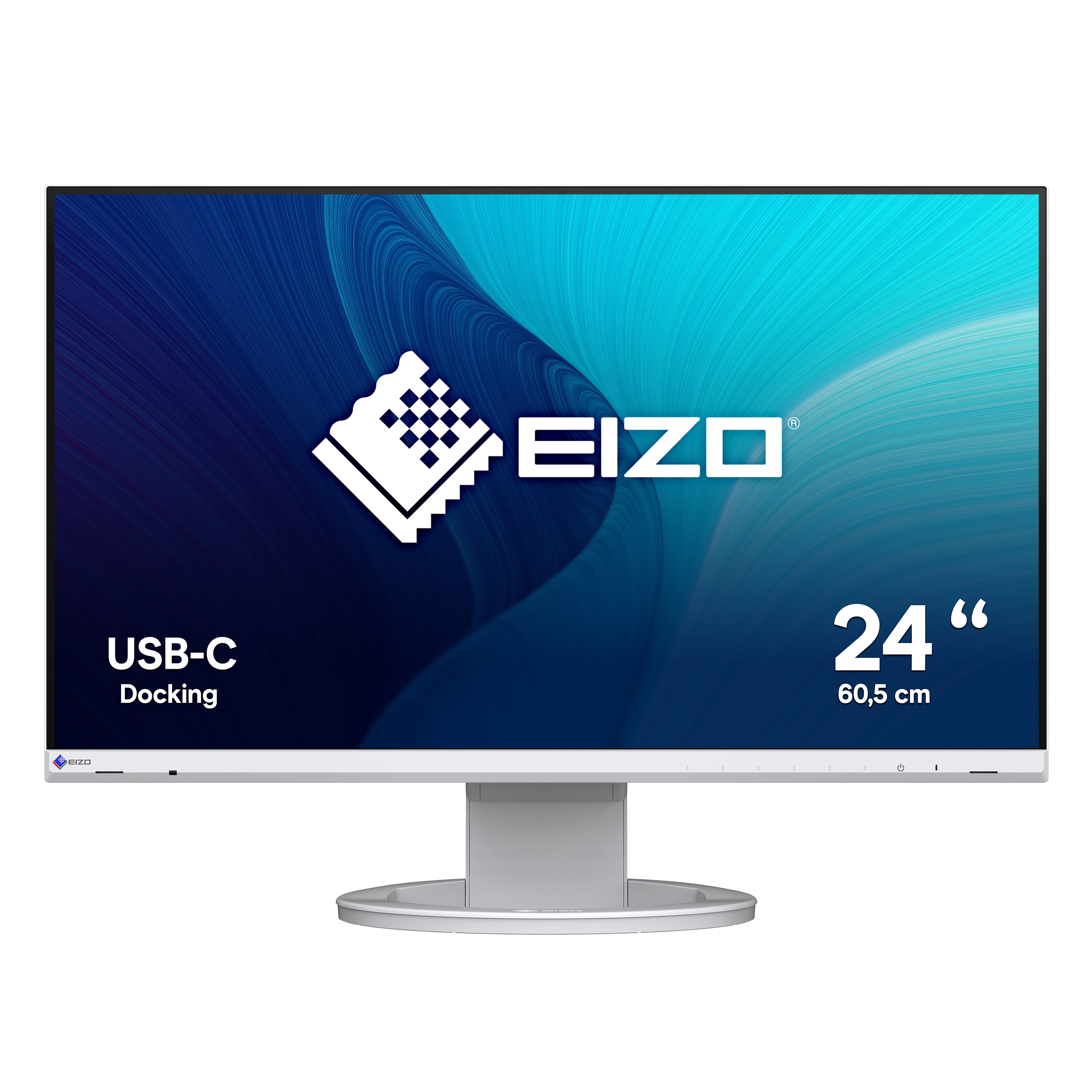EIZO FlexScan EV2480-WT - LED-Monitor - 60.5 cm (23.8")