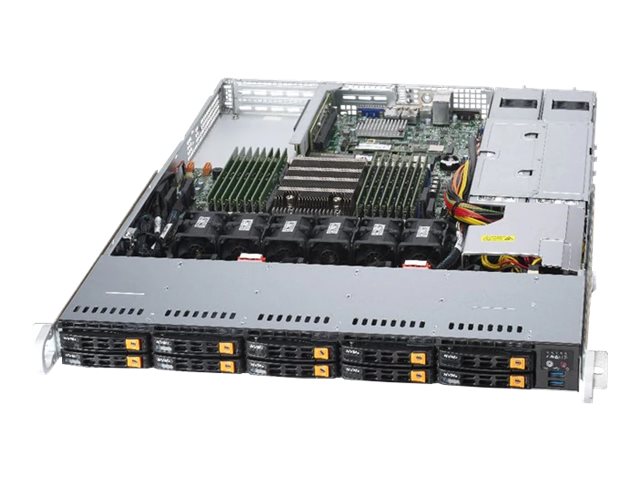 Supermicro A+ Server 1114S-WN10RT - Server - Rack-Montage - 1U - 1-Weg - keine CPU - RAM 0 GB - SATA/PCI Express - Hot-Swap 6.4 cm (2.5")