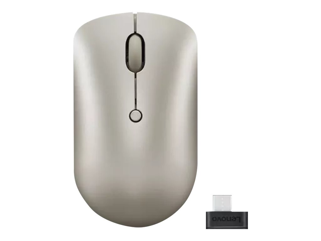 Lenovo 530 Wireless Mouse - Maus - rechts- und linkshändig - optisch - 4 Tasten - kabellos - 2.4 GHz - kabelloser Empfänger (USB)
