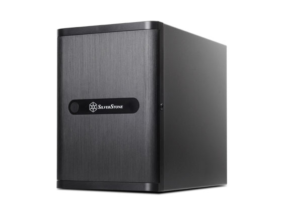 SilverStone Case Storage DS380 - USFF - DTX - ohne Netzteil (SFX12V)