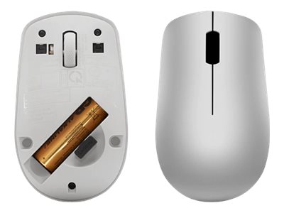 Lenovo 530 Wireless Mouse - Maus - rechts- und linkshändig - optisch - 3 Tasten - kabellos - 2.4 GHz - kabelloser Empfänger (USB)