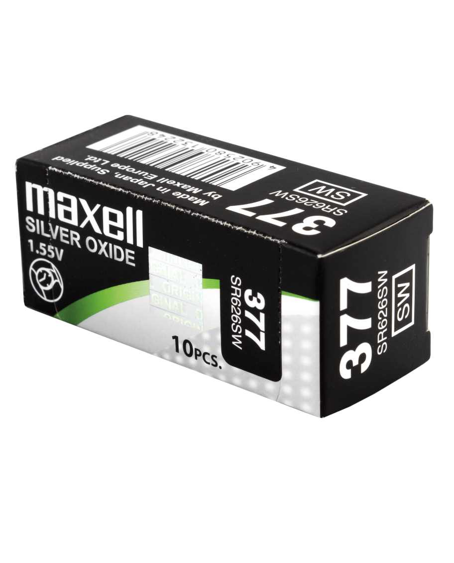 Maxell 18292000 - Einwegbatterie - Siler-Oxid (S) - 1,55 V - 10 Stück(e) - 30 mAh - Hg (Quecksilber)
