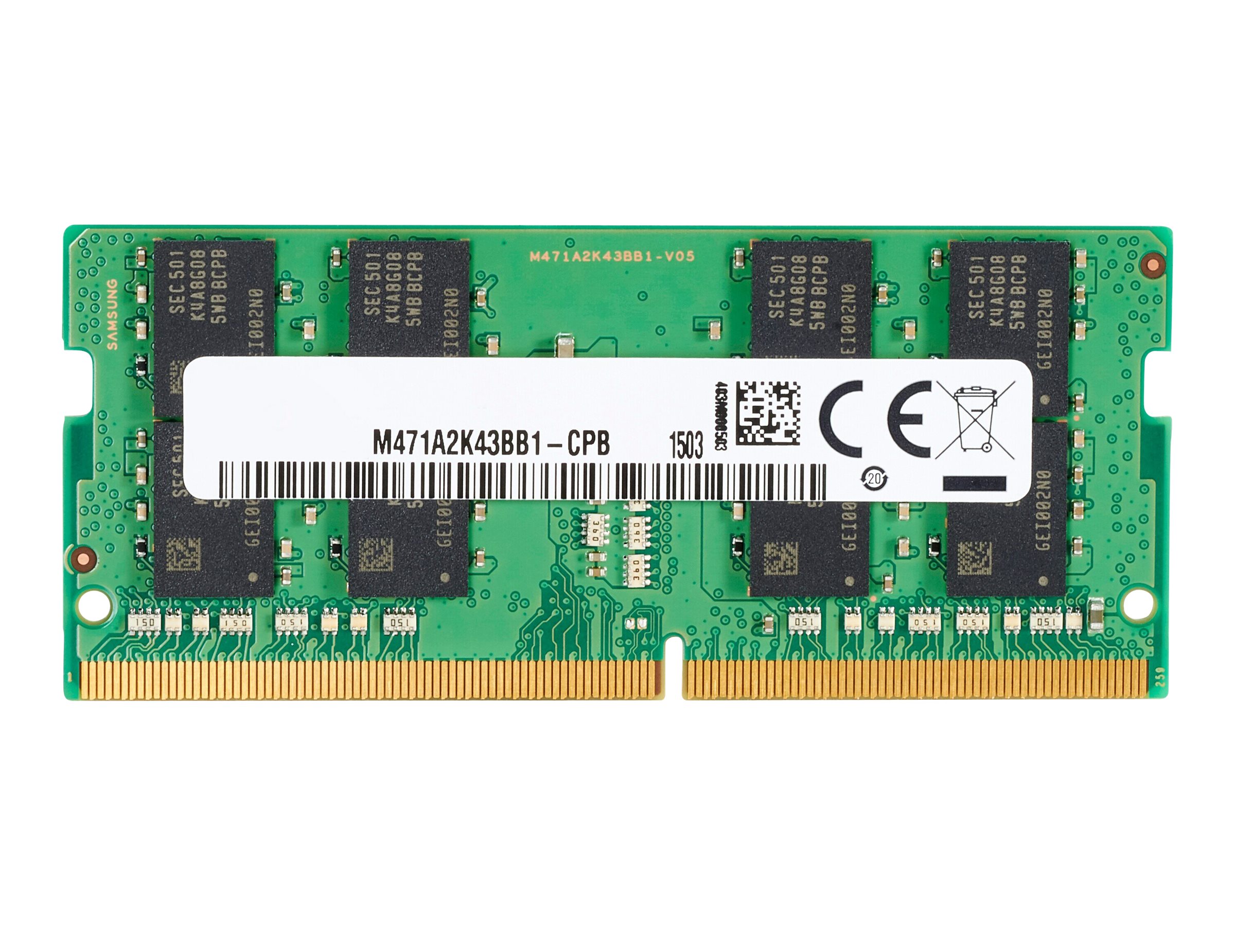 HP  DDR4 - Modul - 16 GB - SO DIMM 260-PIN - 3200 MHz / PC4-25600 - 1.2 V - ungepuffert - non-ECC - für Elite Slice G2 (SODIMM)