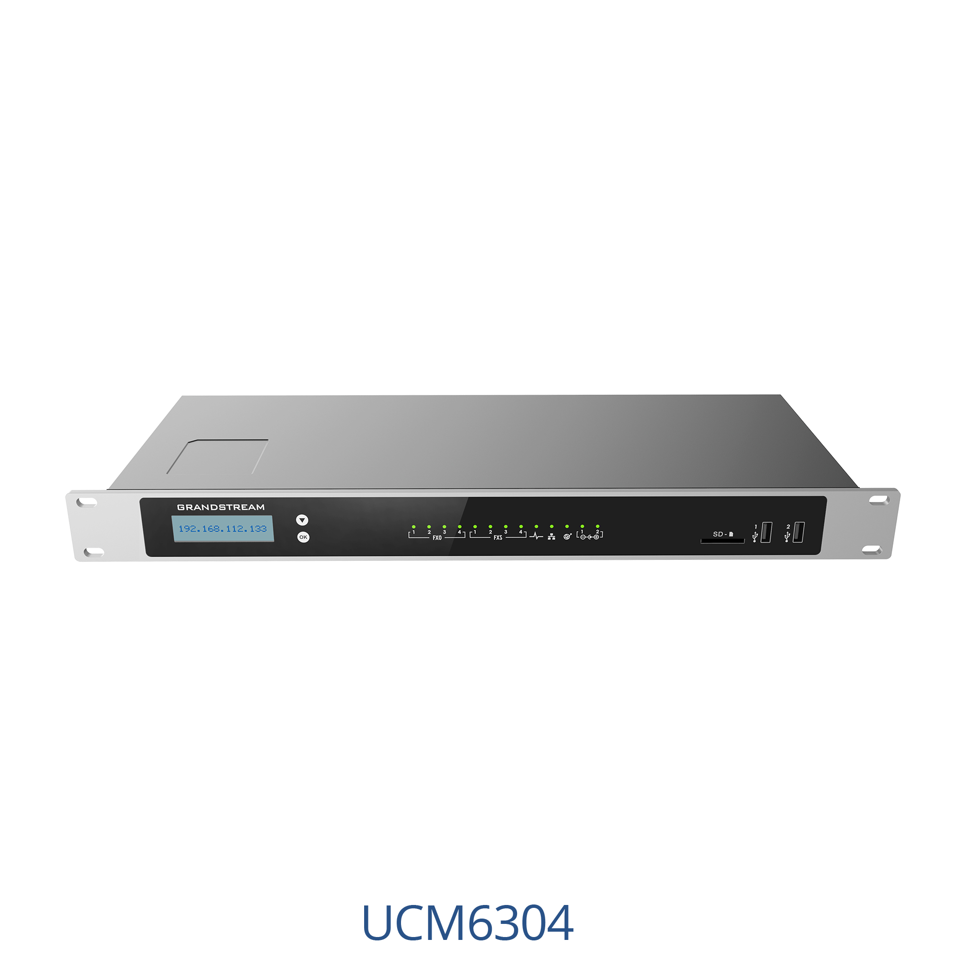 Grandstream UCM6304 - IP-PBX - in Rack montierbar