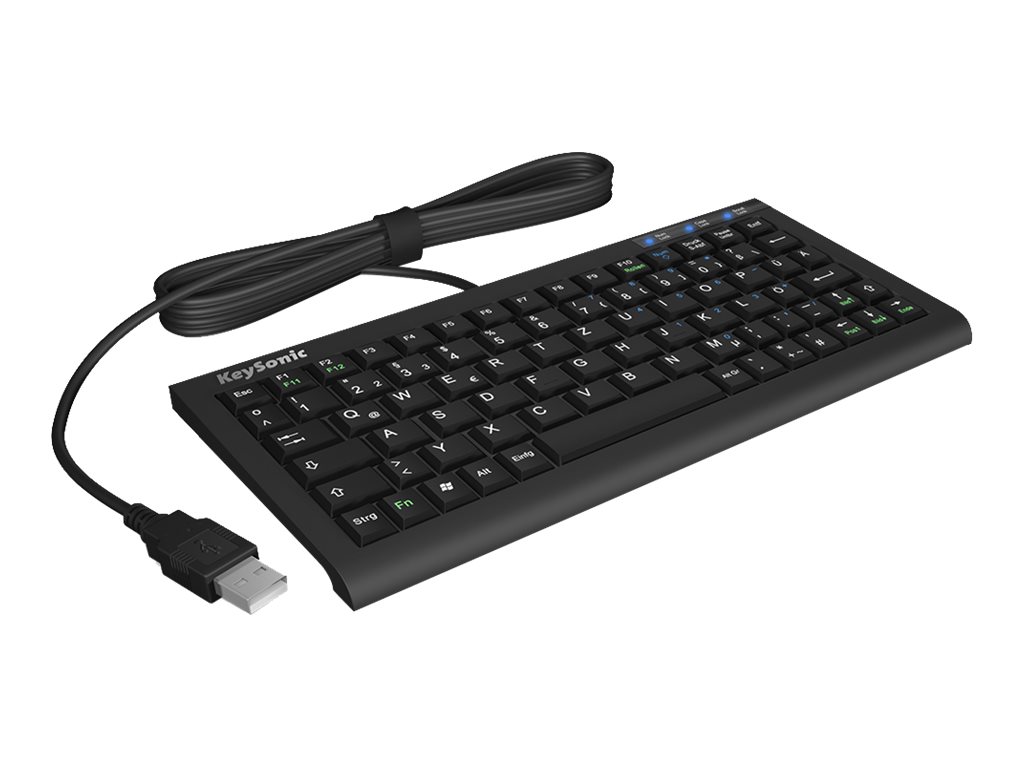KeySonic ACK-3401U - Tastatur - USB - QWERTZ