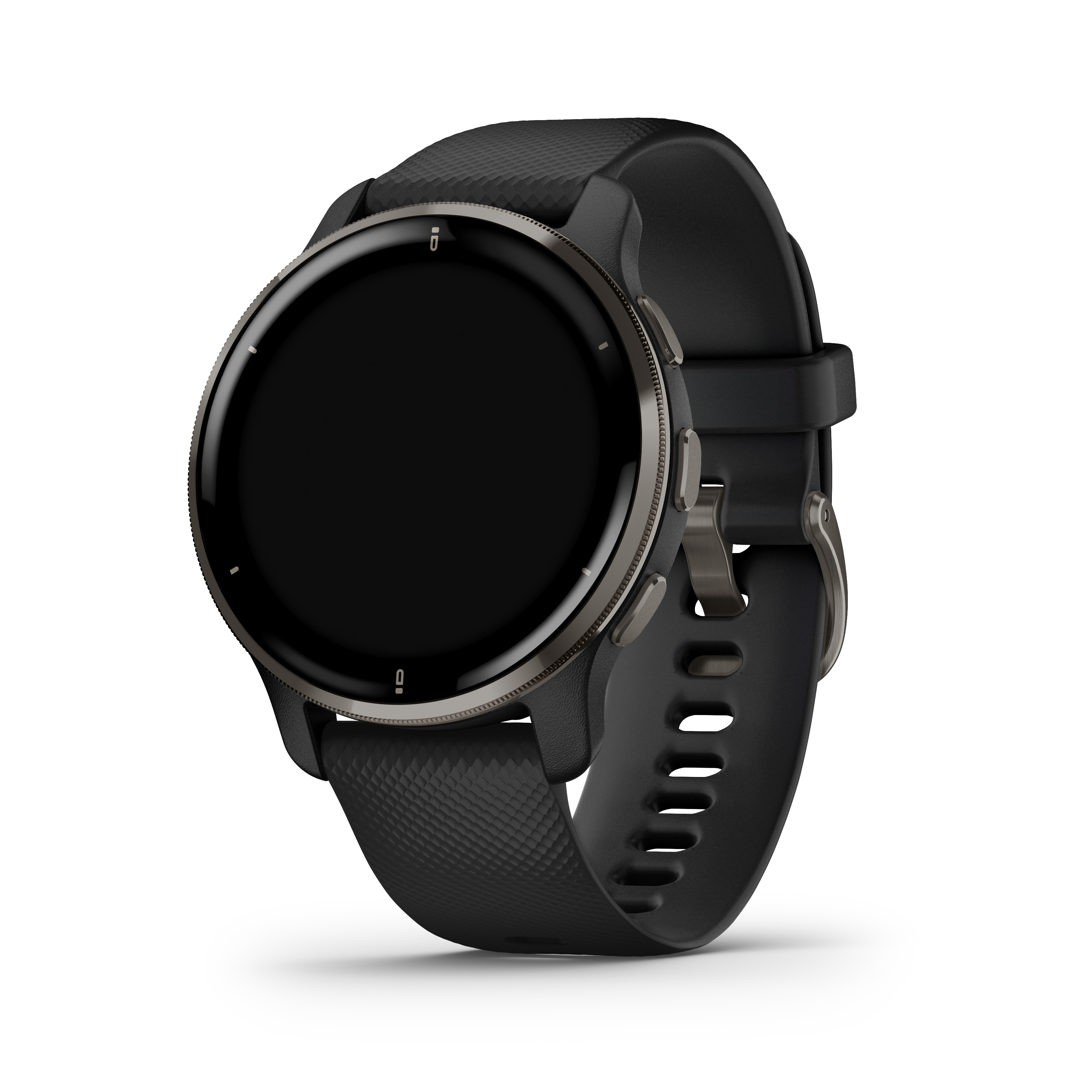 Garmin Venu 2 Plus - 43 mm - schwarz - Sportuhr mit Band - Handgelenkgröße: 125-190 mm - Anzeige 3.3 cm (1.3")